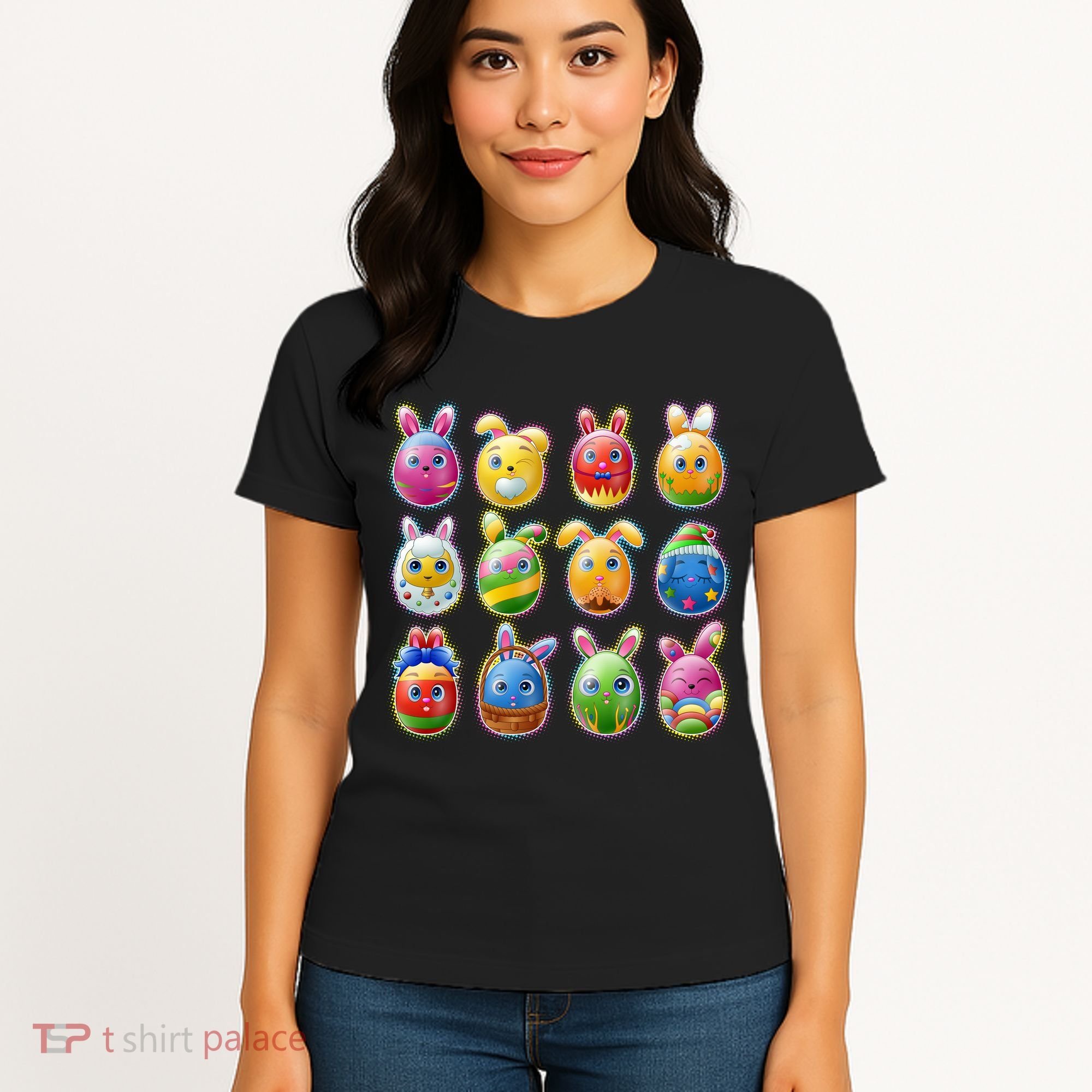 Cute Easter Eggs Women's T-Shirt