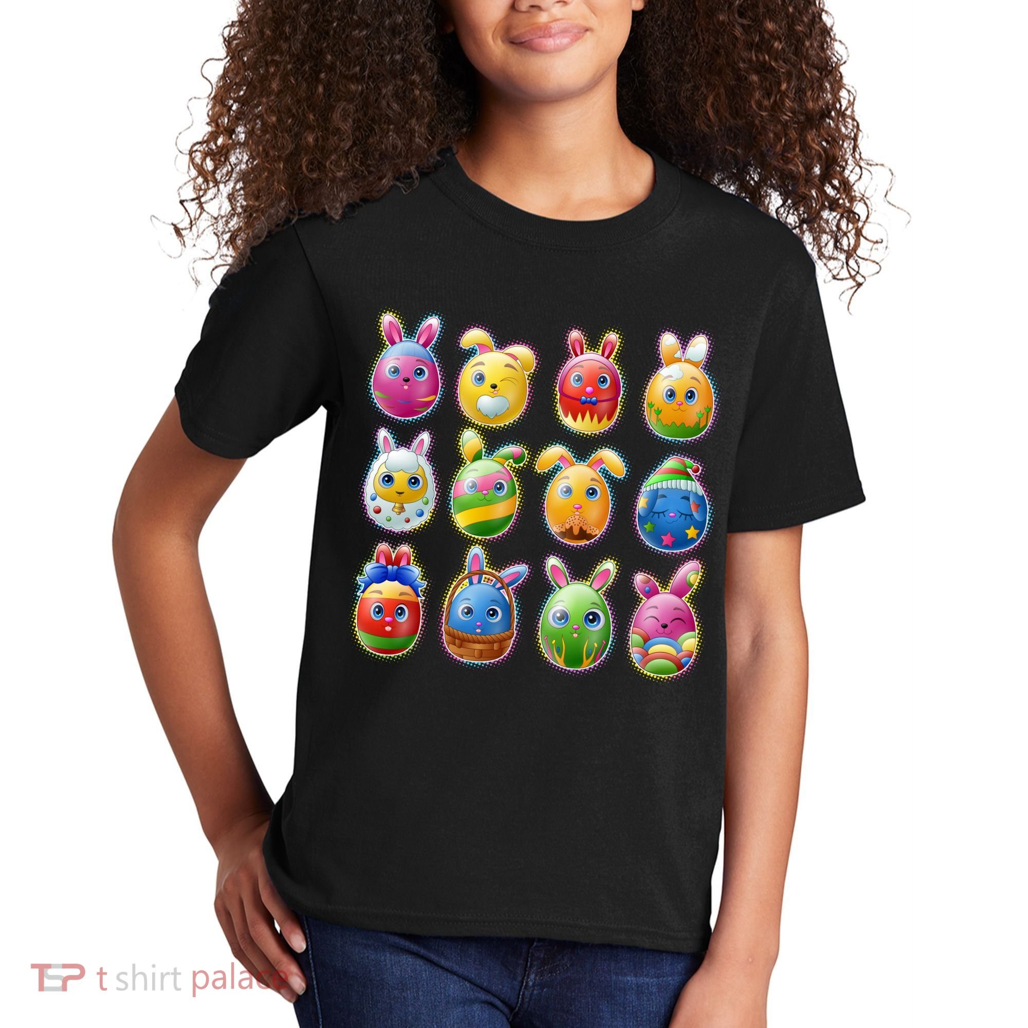 Cute Easter Eggs Kids T-Shirt