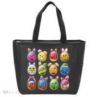 Cute Easter Eggs Tote Bag thumb 0