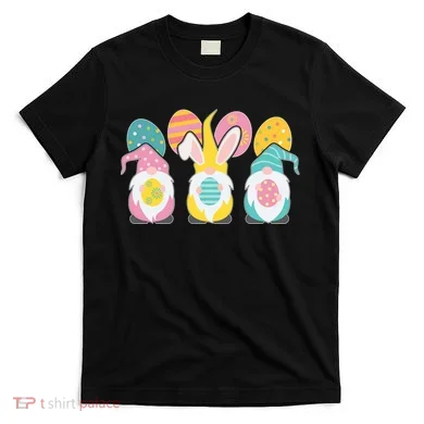 Cute Easter Holiday Gnomes T-Shirt