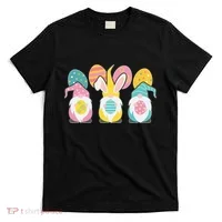 Cute Easter Holiday Gnomes T-Shirt thumb 0