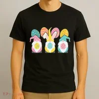Cute Easter Holiday Gnomes T-Shirt thumb 3