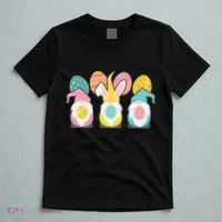 Cute Easter Holiday Gnomes T-Shirt thumb 5
