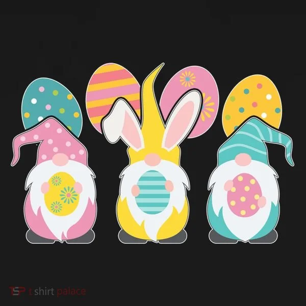 Cute Easter Holiday Gnomes T-Shirt