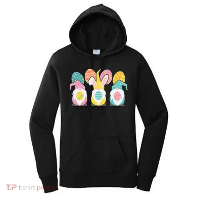 Cute Easter Holiday Gnomes Women's Hoodie