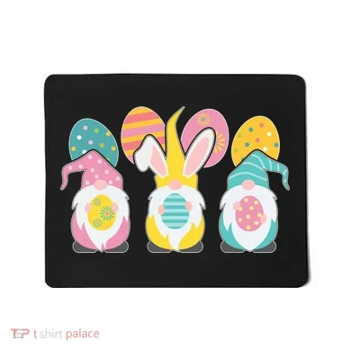 Cute Easter Holiday Gnomes Mousepad