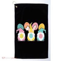Cute Easter Holiday Gnomes Golf Towel thumb 0