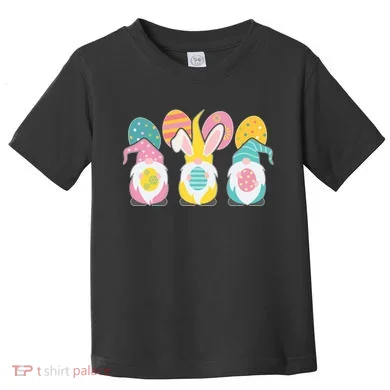 Cute Easter Holiday Gnomes Toddler T-Shirt