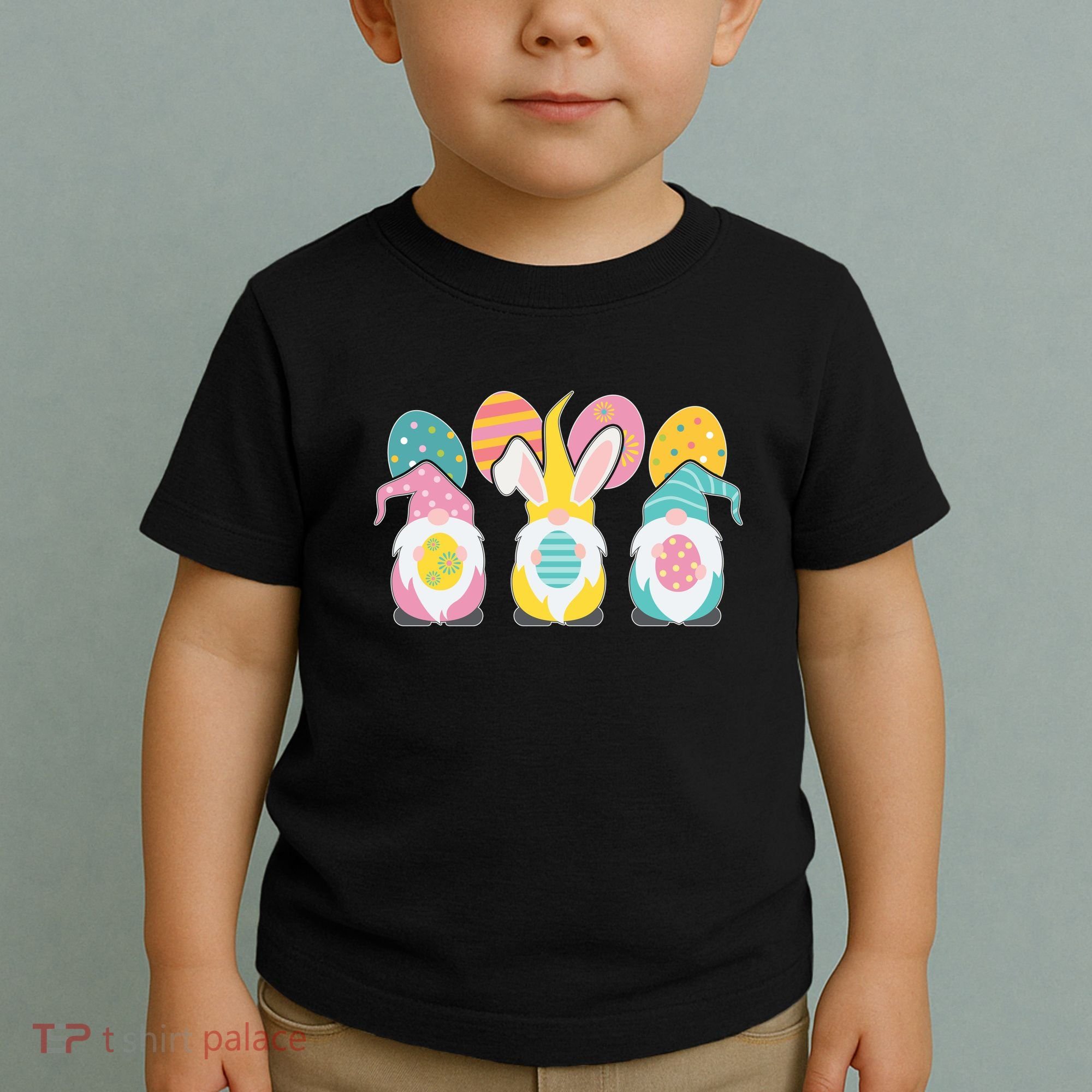 Cute Easter Holiday Gnomes Toddler T-Shirt