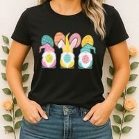 Cute Easter Holiday Gnomes Women's T-Shirt thumb 2