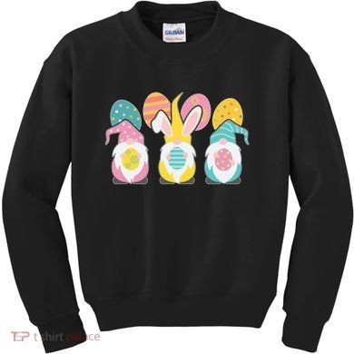 Cute Easter Holiday Gnomes Kids Sweatshirt