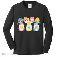 Cute Easter Holiday Gnomes Kids Long Sleeve Shirt thumb 0