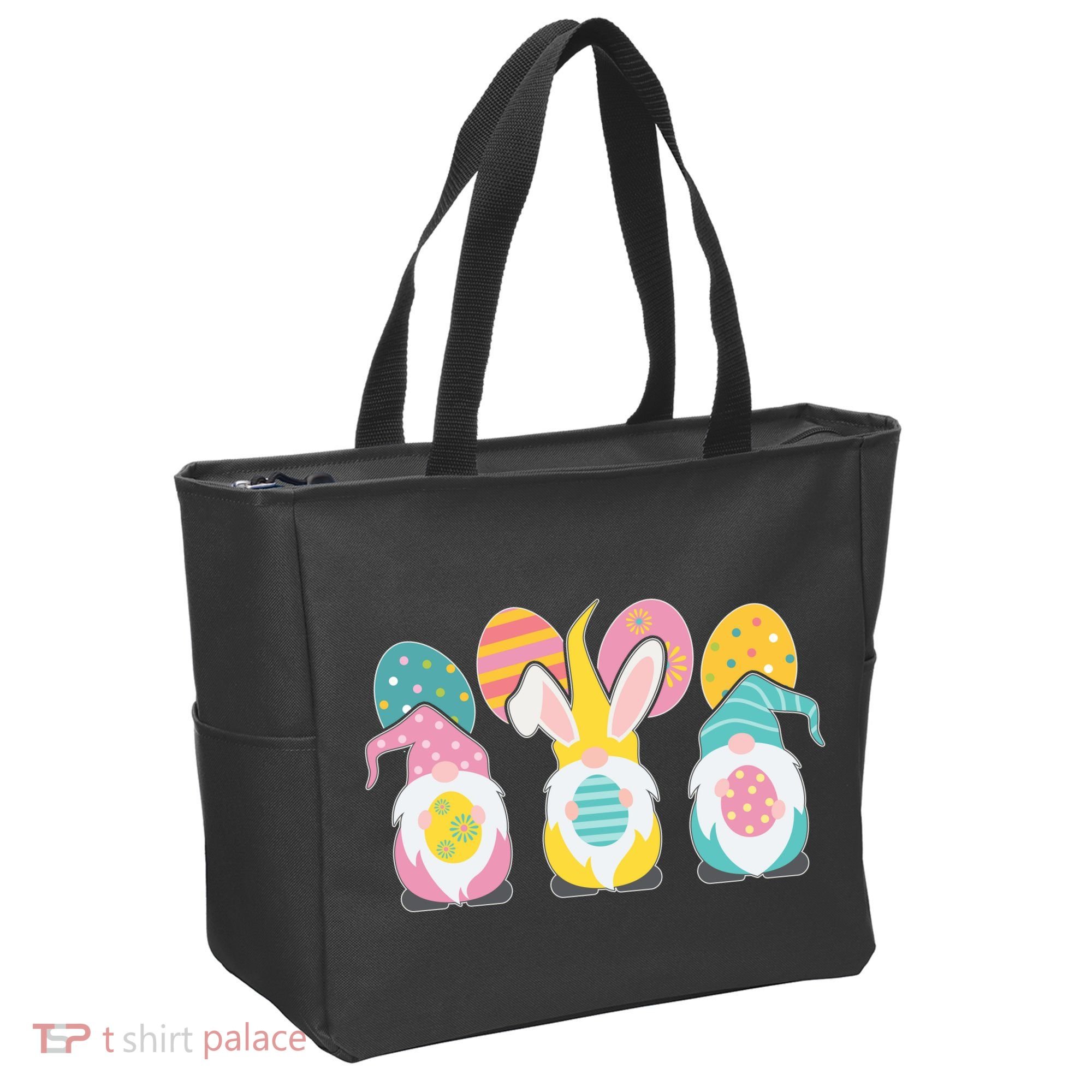 Cute Easter Holiday Gnomes Tote Bag