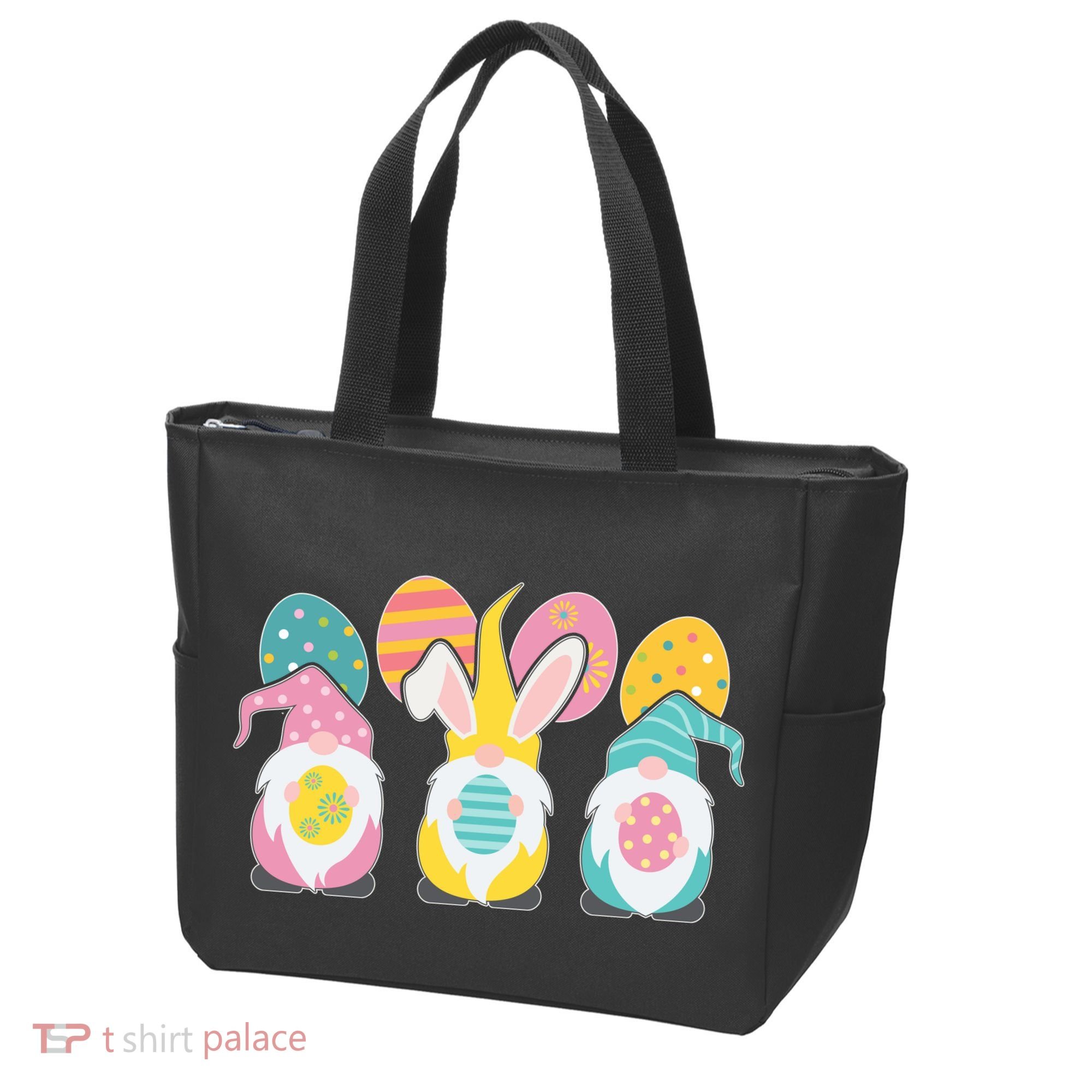 Cute Easter Holiday Gnomes Tote Bag