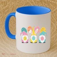Cute Easter Holiday Gnomes Coffee Mug thumb 2