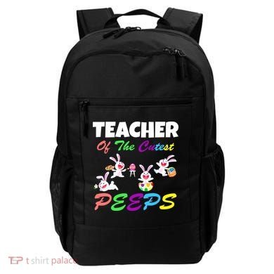 Cute Easter: Teacher Of The Cutest Peeps Backpack