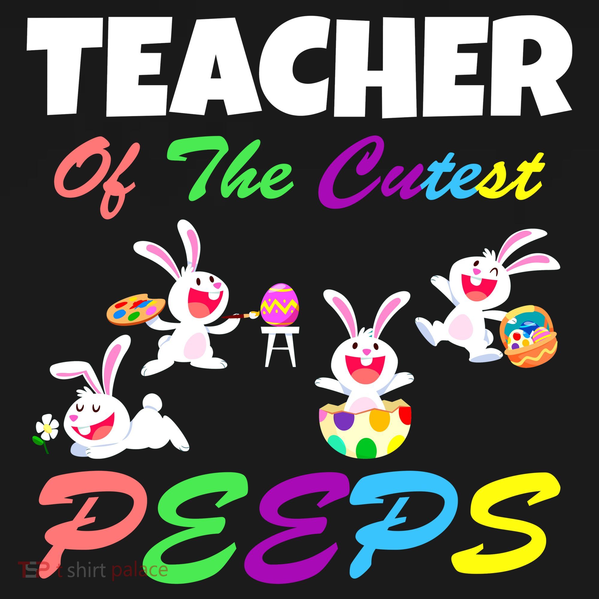Cute Easter: Teacher Of The Cutest Peeps Backpack