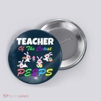 Cute Easter: Teacher Of The Cutest Peeps Button thumb 0