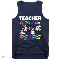 Cute Easter: Teacher Of The Cutest Peeps Tank Top thumb 0