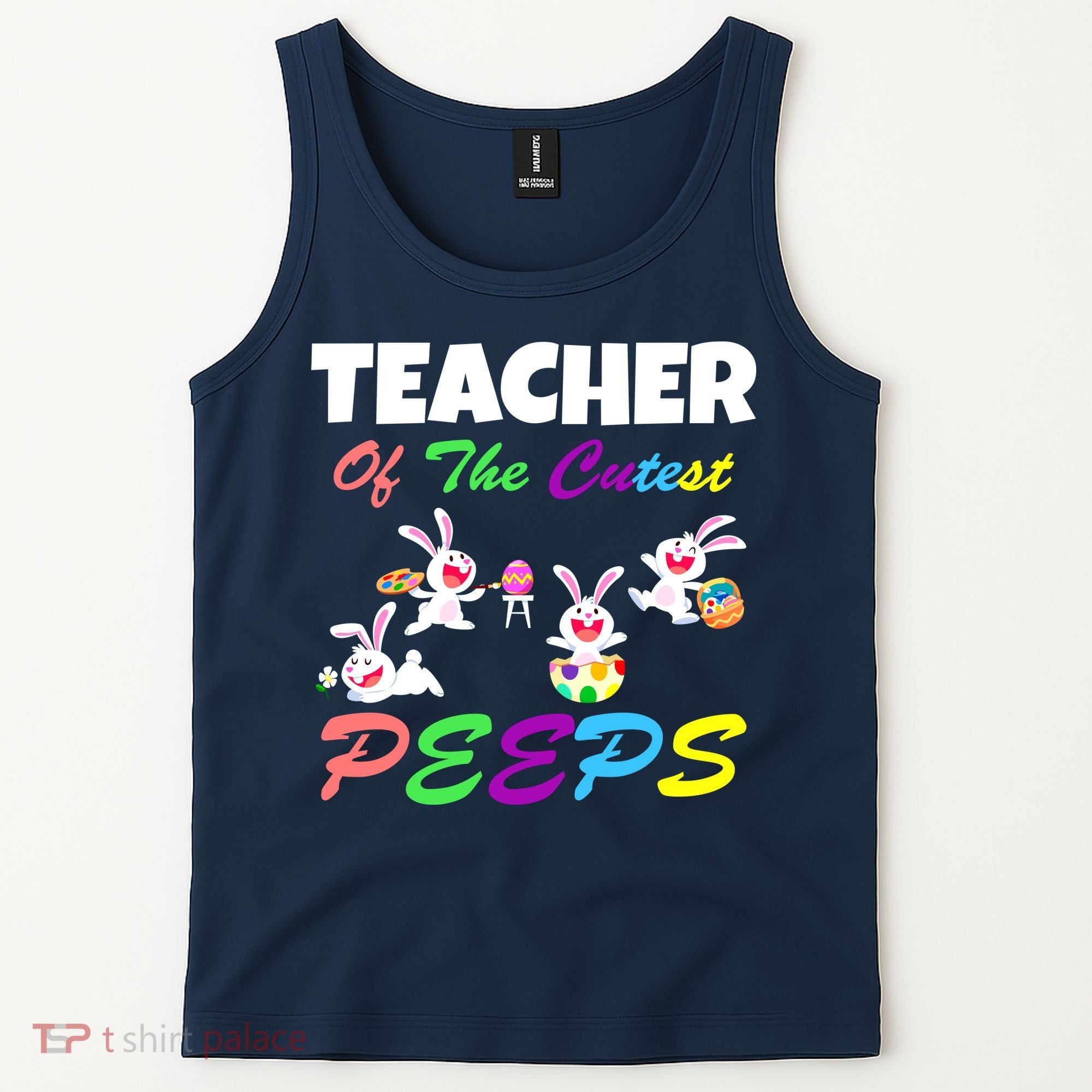 Cute Easter: Teacher Of The Cutest Peeps Tank Top