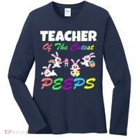 Cute Easter: Teacher Of The Cutest Peeps Women's Long Sleeve Shirt thumb 0