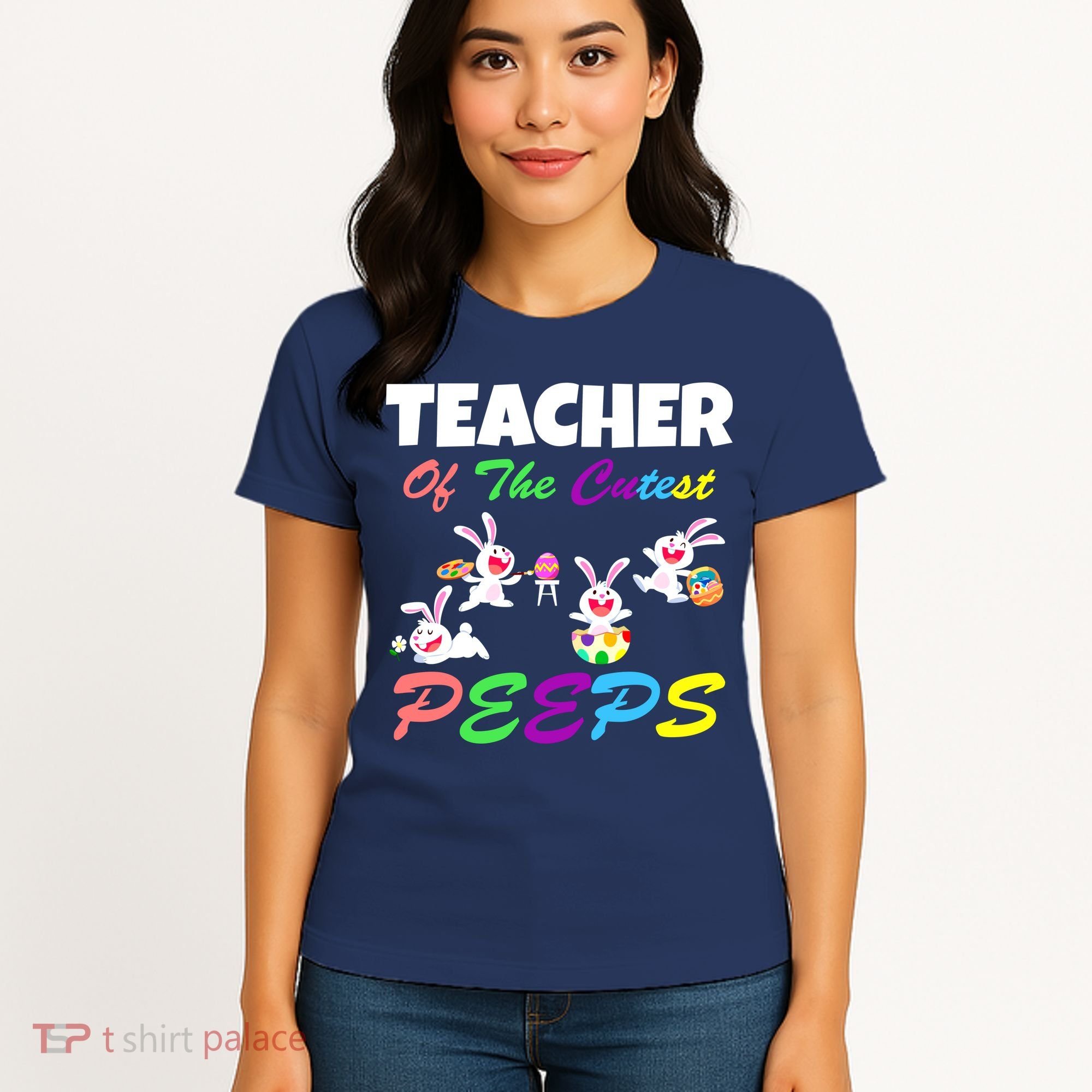 Cute Easter: Teacher Of The Cutest Peeps Women's T-Shirt