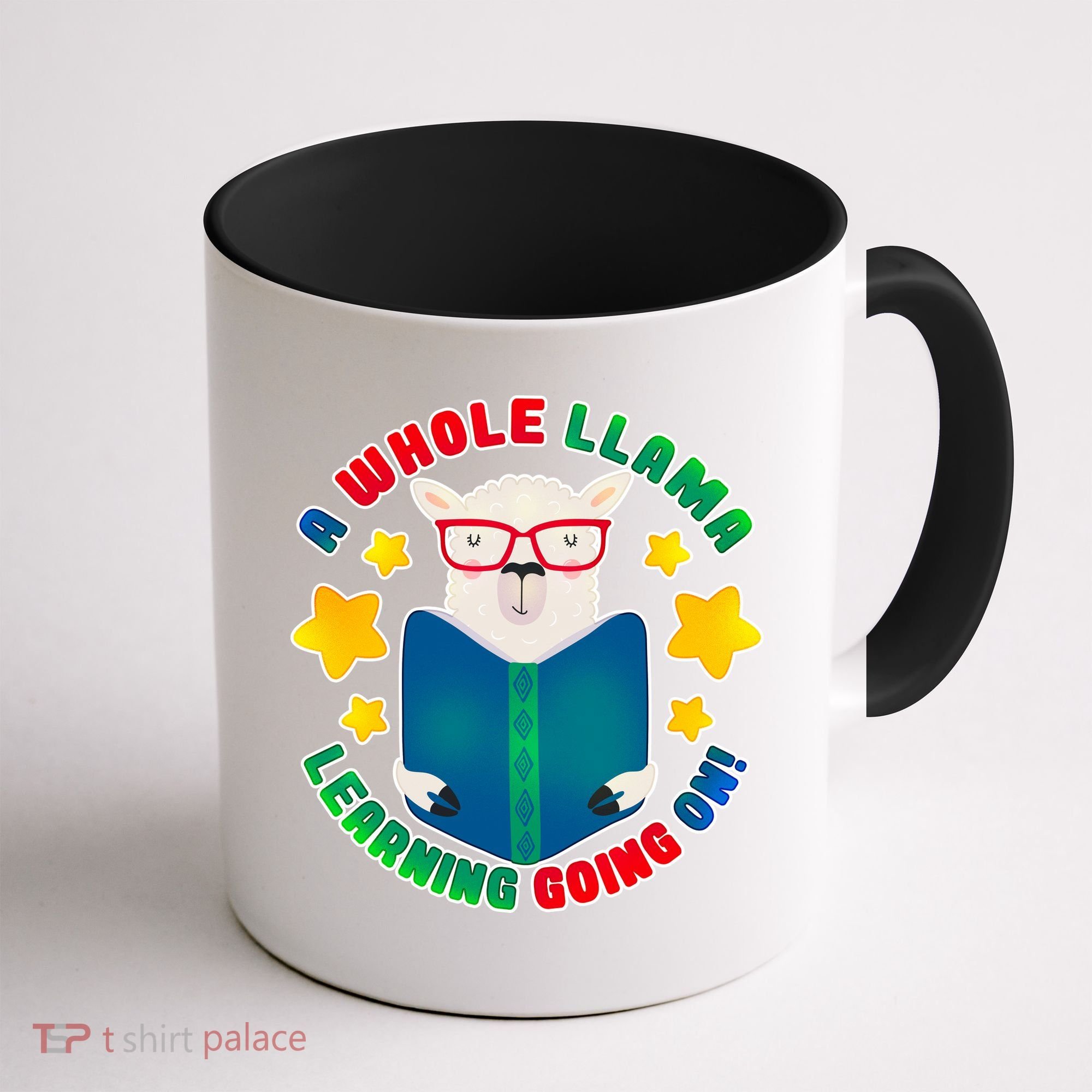 Cute Educational - A Whole Llama Learning Coffee Mug