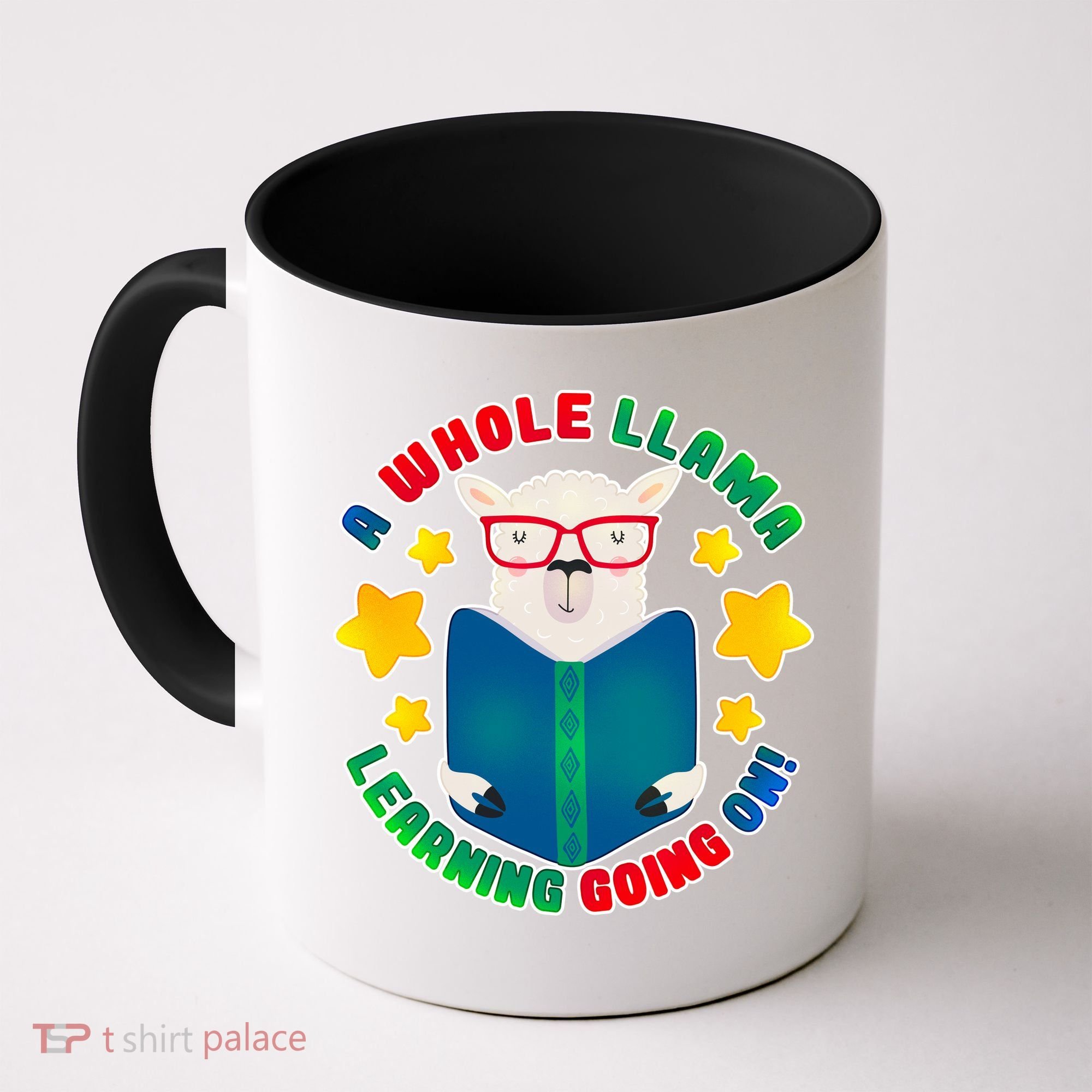 Cute Educational - A Whole Llama Learning Coffee Mug
