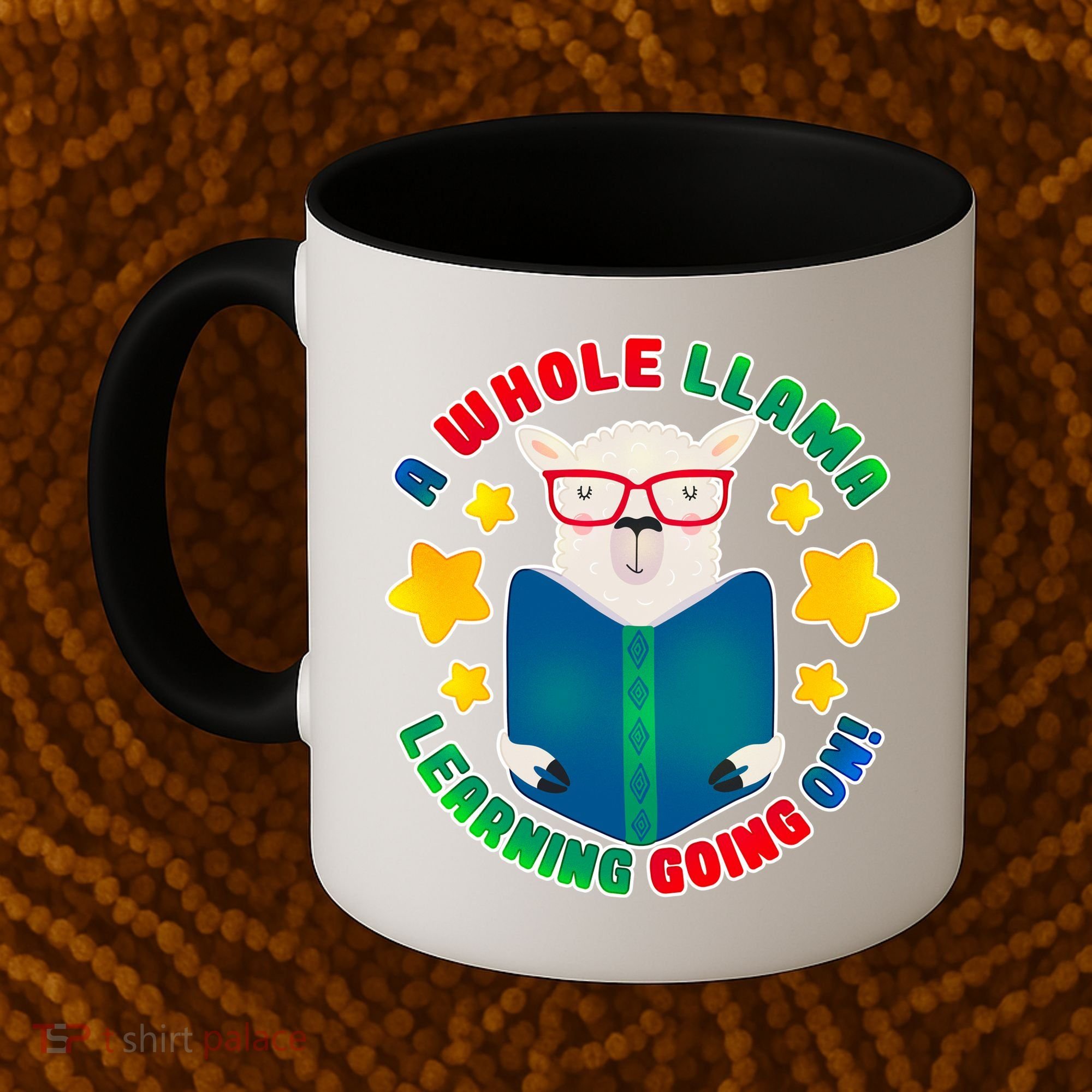 Cute Educational - A Whole Llama Learning Coffee Mug