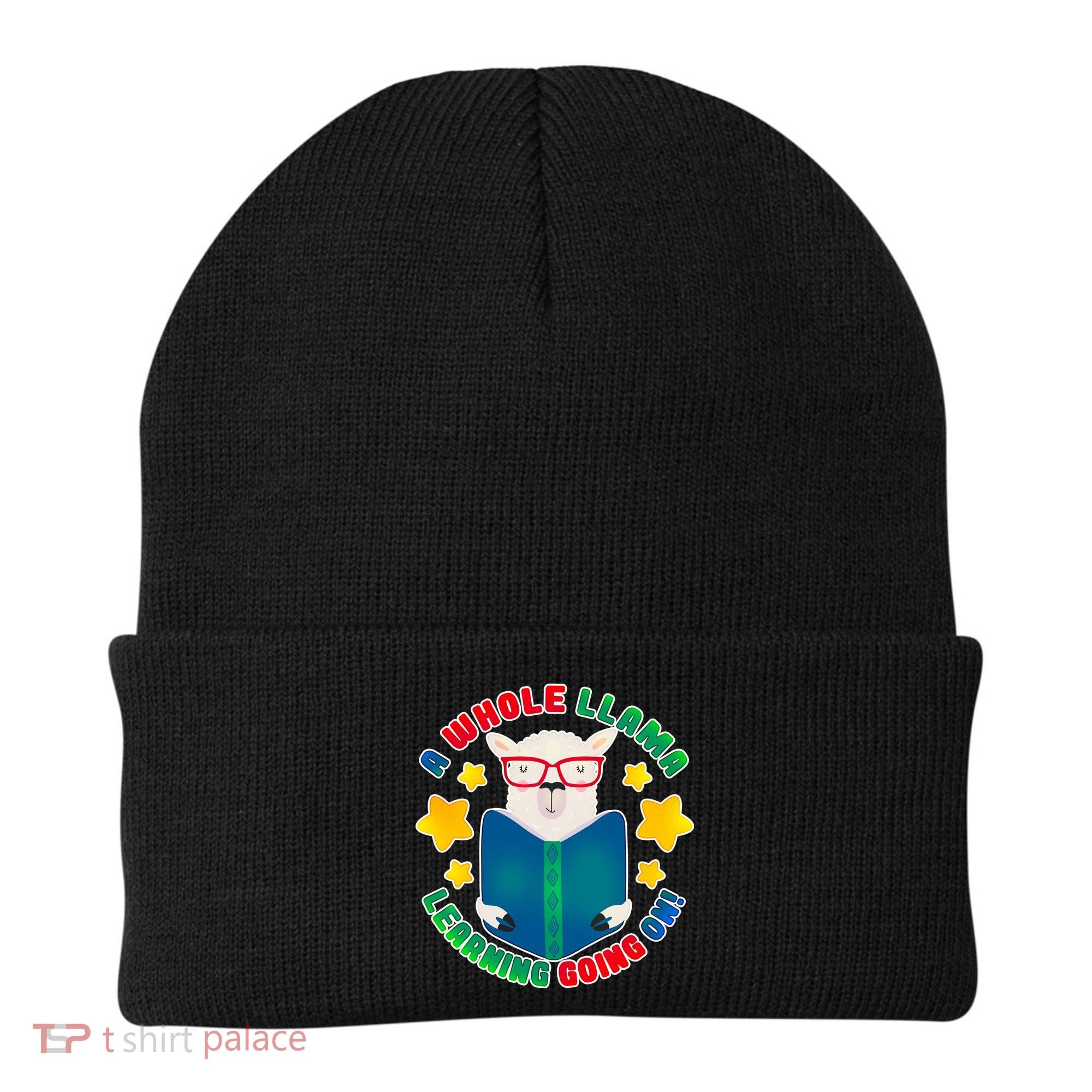 Cute Educational - A Whole Llama Learning Beanie