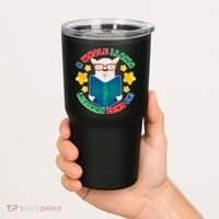 Cute Educational - A Whole Llama Learning Tumbler thumb 2
