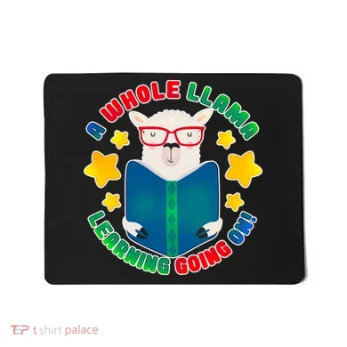 Cute Educational - A Whole Llama Learning Mousepad