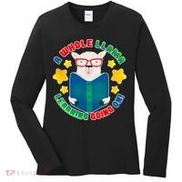 Cute Educational - A Whole Llama Learning Women's Long Sleeve Shirt thumb 0