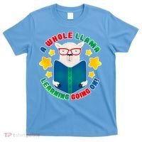 Cute Educational - A Whole Llama Learning T-Shirt thumb 0