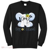 Cute Elephant 100th Day of School Sweatshirt thumb 0