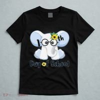 Cute Elephant 100th Day of School T-Shirt thumb 5