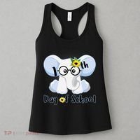 Cute Elephant 100th Day of School Women's Tank Top thumb 3