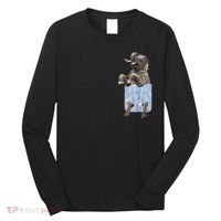 Cute Elephant Front Pocket Long Sleeve Shirt thumb 0