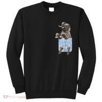 Cute Elephant Front Pocket Sweatshirt thumb 0