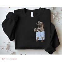 Cute Elephant Front Pocket Sweatshirt thumb 2