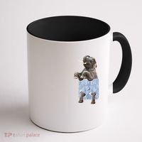Cute Elephant Front Pocket Coffee Mug thumb 1