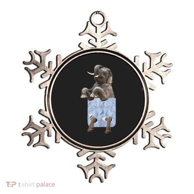 Cute Elephant Front Pocket Ornament