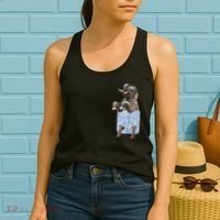 Cute Elephant Front Pocket Women's Tank Top thumb 2