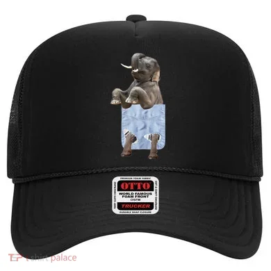 Cute Elephant Front Pocket Hat