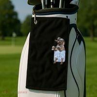 Cute Elephant Front Pocket Golf Towel thumb 2