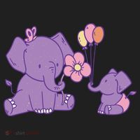Cute Elephants Women's Sweatshirt thumb 2