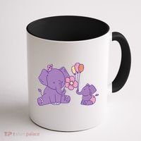 Cute Elephants Coffee Mug thumb 1
