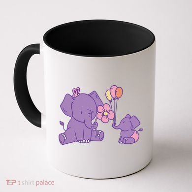 Cute Elephants Coffee Mug