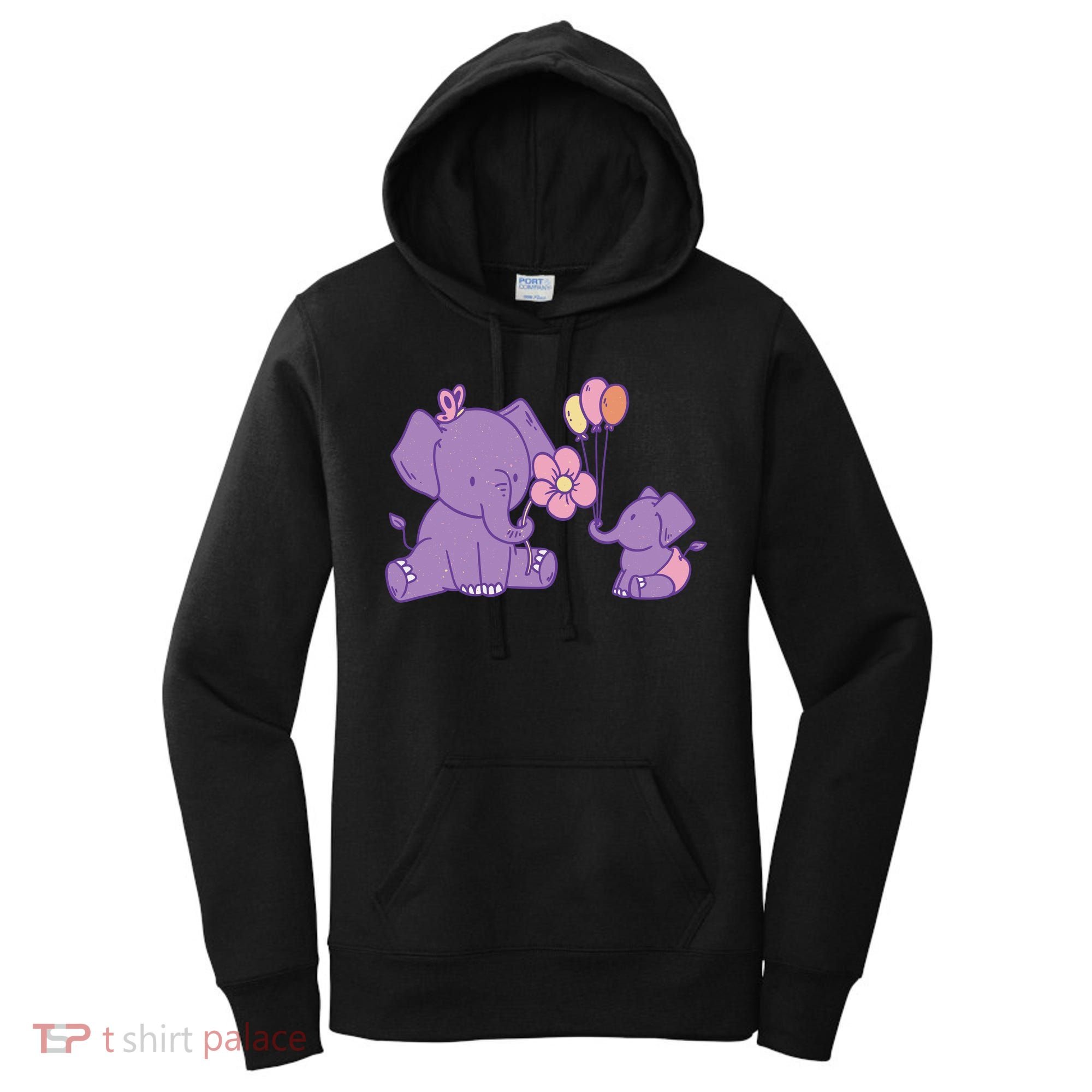 Cute Elephants Women's Hoodie
