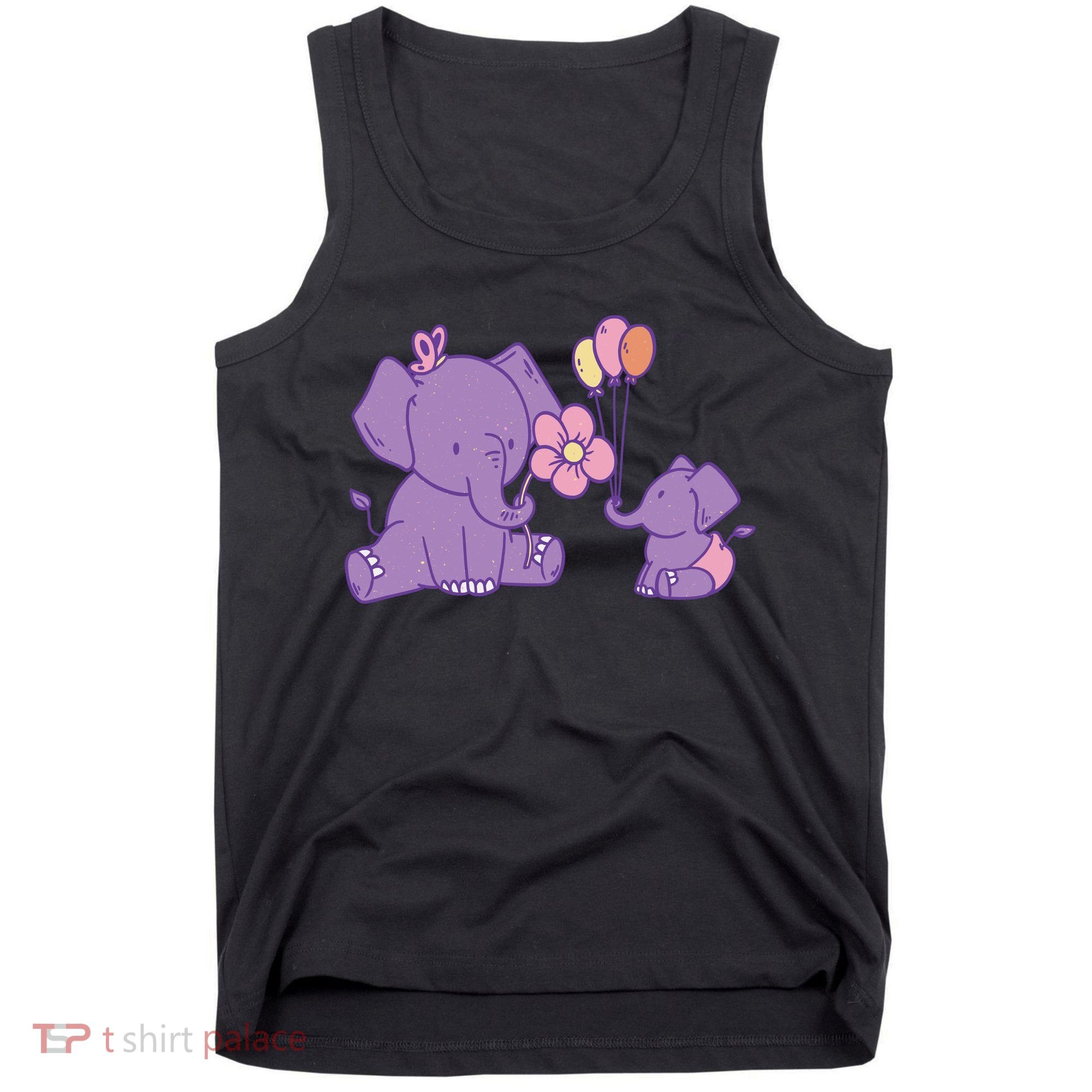 Cute Elephants Tank Top